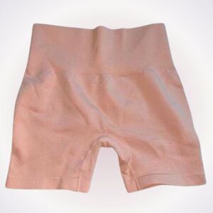 Pink Coral Mini Bike Shorts | Sz S